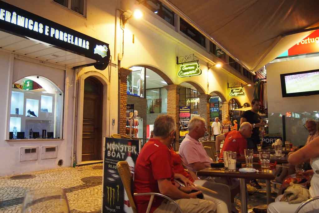 Cafe in Albufeira - Portugal, Algarve