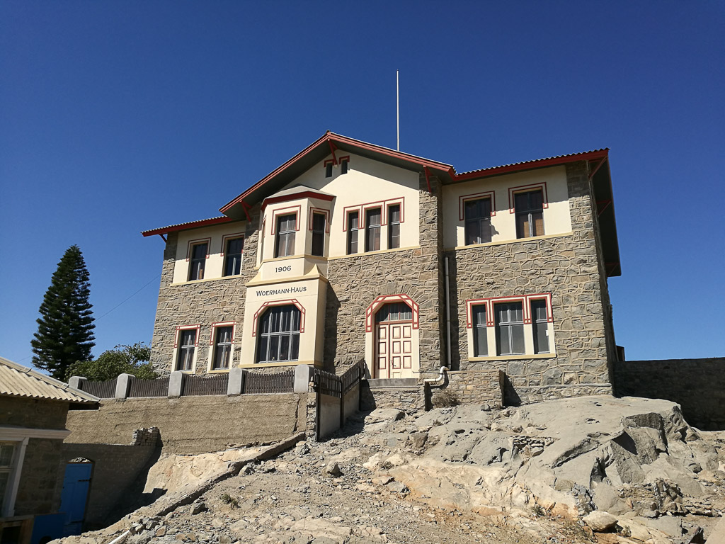 Woermann Haus in Lüderitz von 1906
