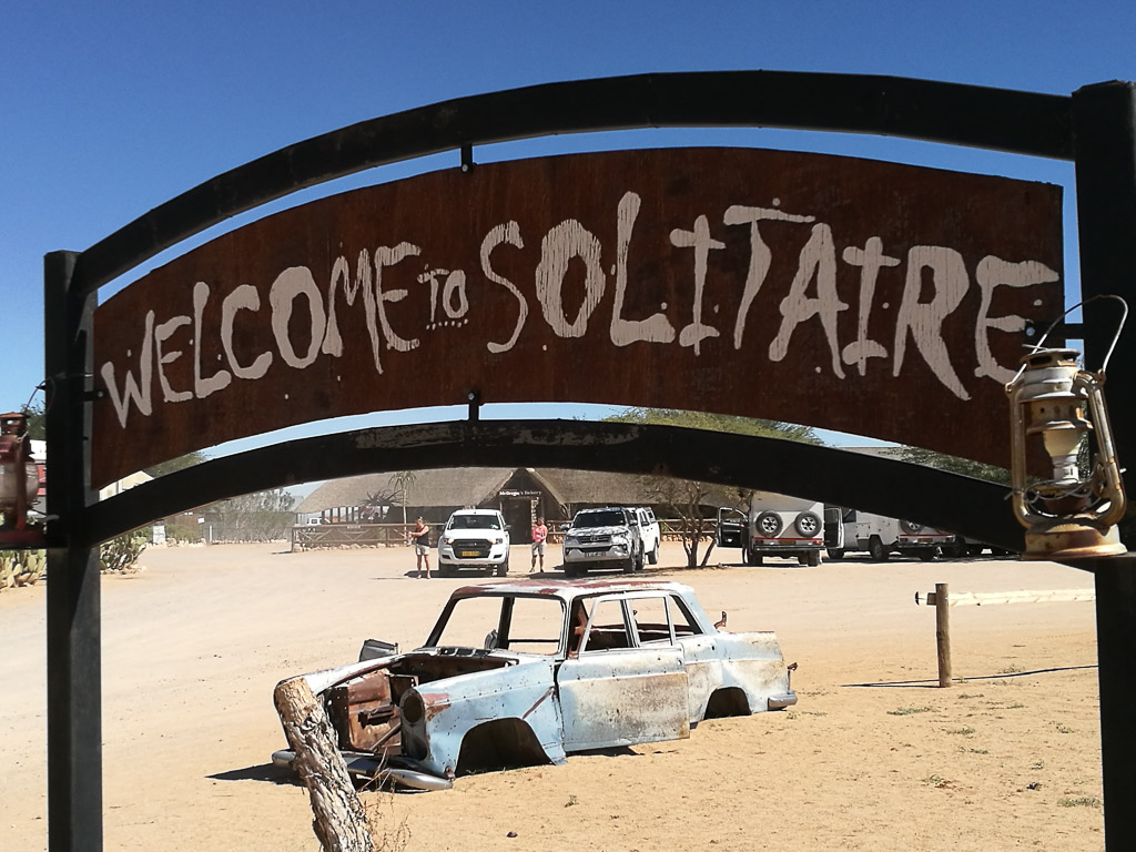 Foto: Oldtimer in Solitaire Namibia