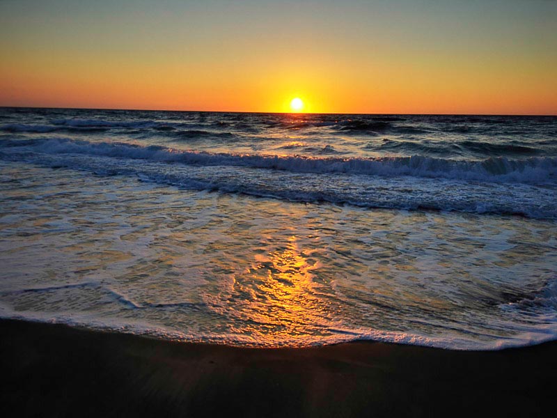 Sonnenuntergang am Katta Beach auf Kos