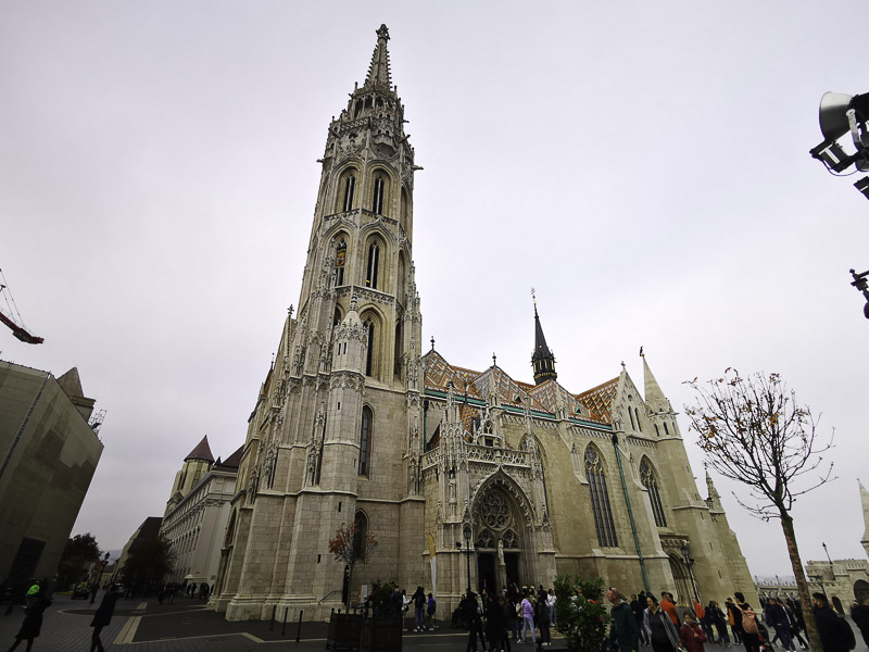 Die Mathiaskirche in Budapest