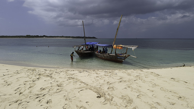 Pungume Sandbank auf Sansibar