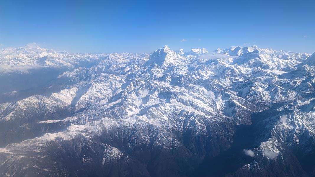 Der Mount Everest in Nepal – Himalaya
