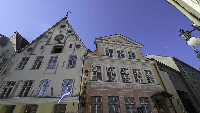 Alte Häuser in Tallin
